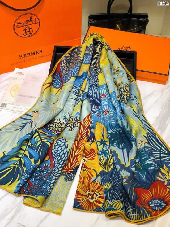 High Quality Female Shawl Hot Sale Men Scarf Replica Hermes Scarves 34